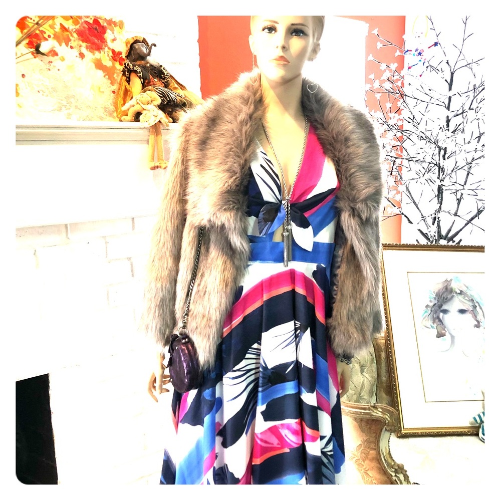 Slate and Willow print dress